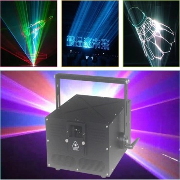 Free Shipping 20W SD Card And ILDA Full Color RGB Outdoor Laser