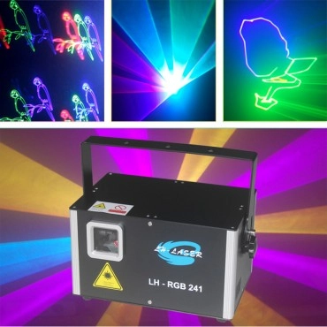 Free Shipping 2W 30Kpps RGB Fireworks animation disco laser