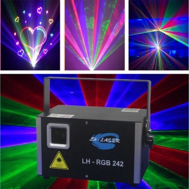 Free Shipping 2000mW Analgo Modulation RGB Laser