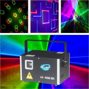 Free Shipping 3000MW RGB animation Cartoon laser
