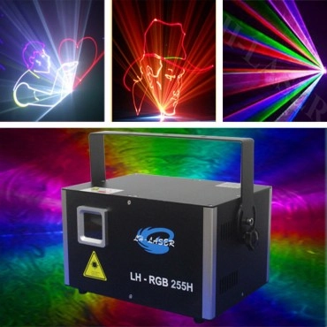 Free Shipping 3500mw Analog RGB for outdoor christmas disco laser
