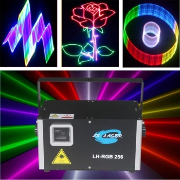 Free Shipping 3.5 watt rgb Laser Projector for Christmas