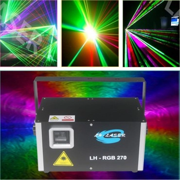 Free Shipping Mini Analog Modulation 5W Rgb Laser With SD Card
