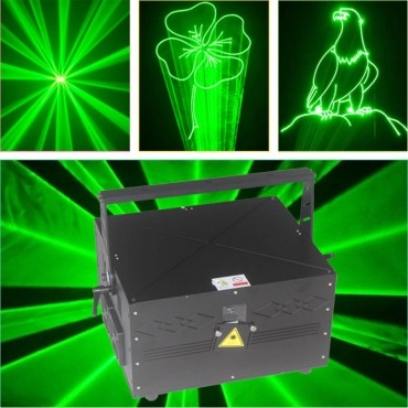  Free Shipping 10W SD Card Outdoor Green Animation Laser