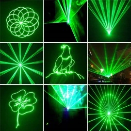 Free Shipping ILDA 2-5W Green Laser With FB4 Pangolin Quickshow 