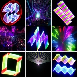 Free Shipping 12watt rgb Laser Projector for Christmas