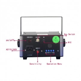 Free Shipping 3W Andriod APP RGB Laser Stage Lighting