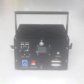Free Shipping  8-10 Watts DMX512+ILDA SD Card RGB Animation Laser