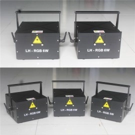 Free Shipping  8-10 Watts DMX512+ILDA SD Card RGB Animation Laser
